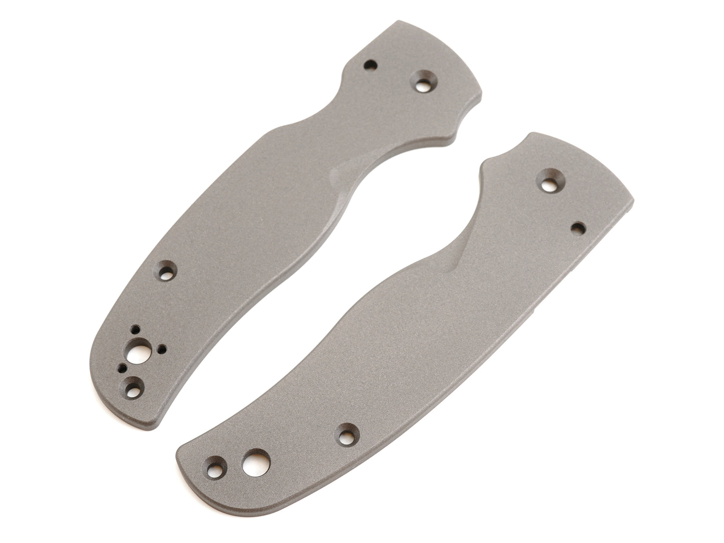 Titanium Scales for Spyderco Shaman