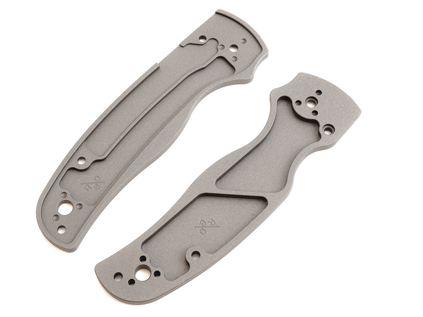 Titanium Scales for Spyderco Shaman