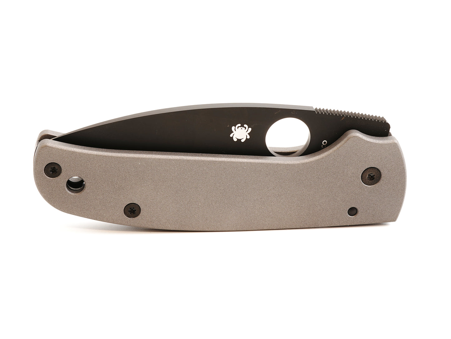 Titanium Scales for Spyderco Shaman - Skinny