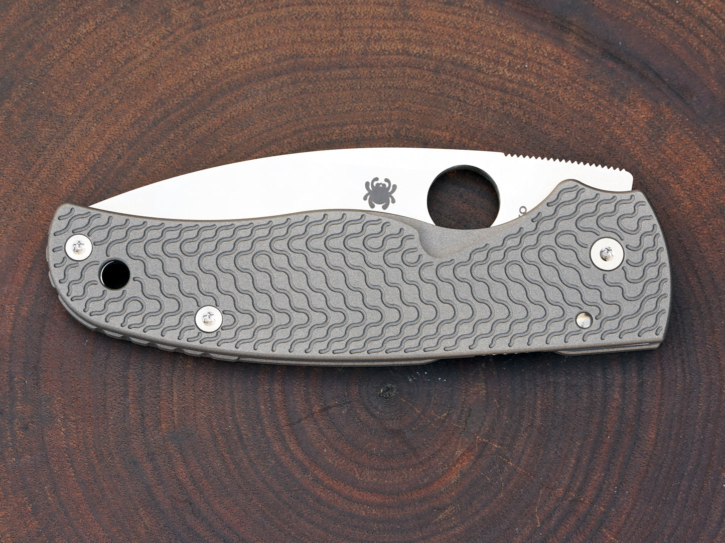 Titanium Critter Scales for Spyderco Shaman