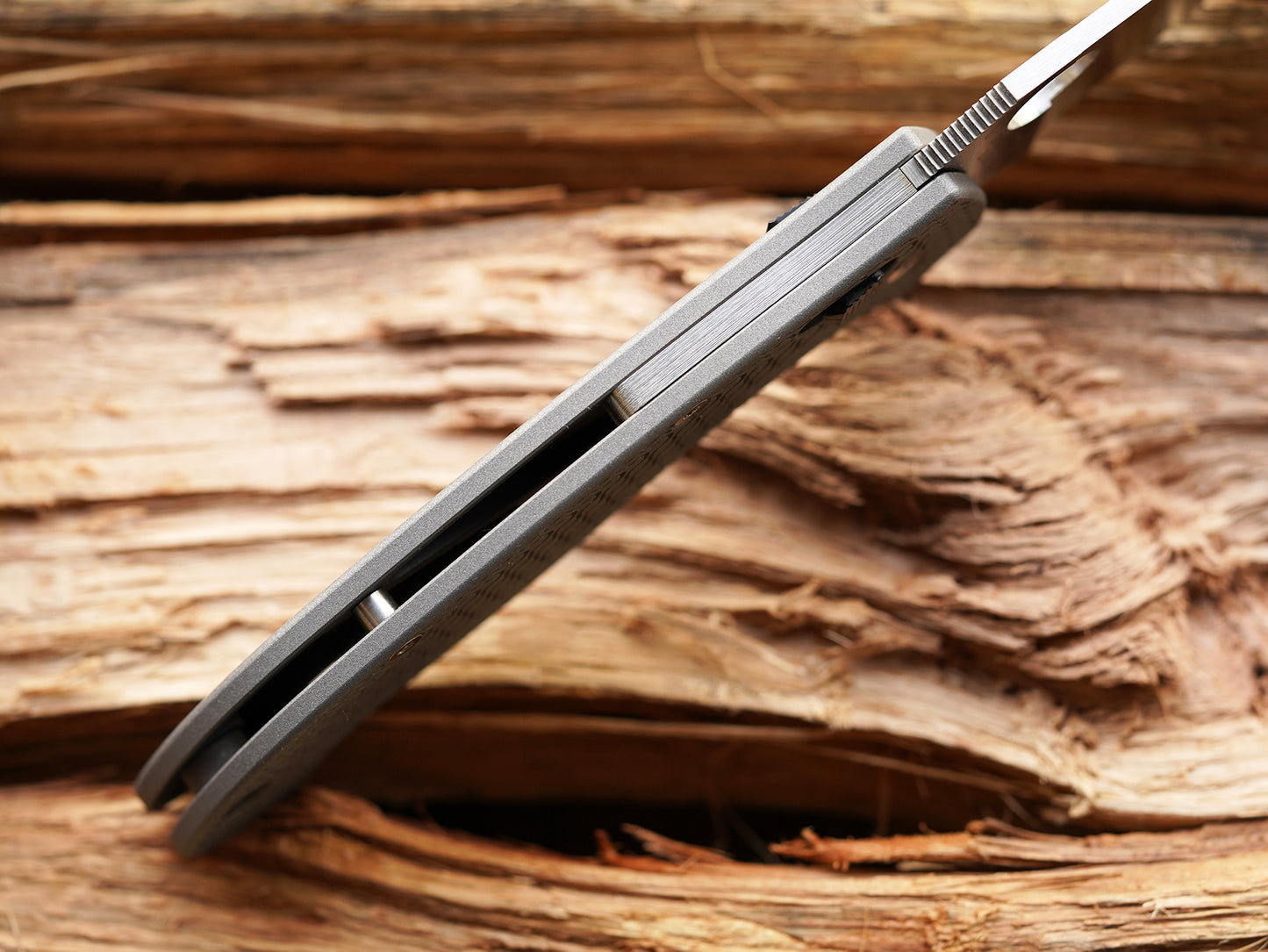 Titanium Critter Scales for Spyderco Manix 2 XL