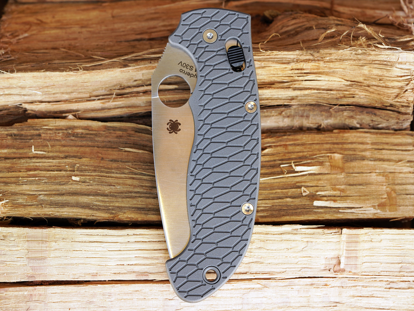 Titanium Hexi Scales for Spyderco Manix 2 XL