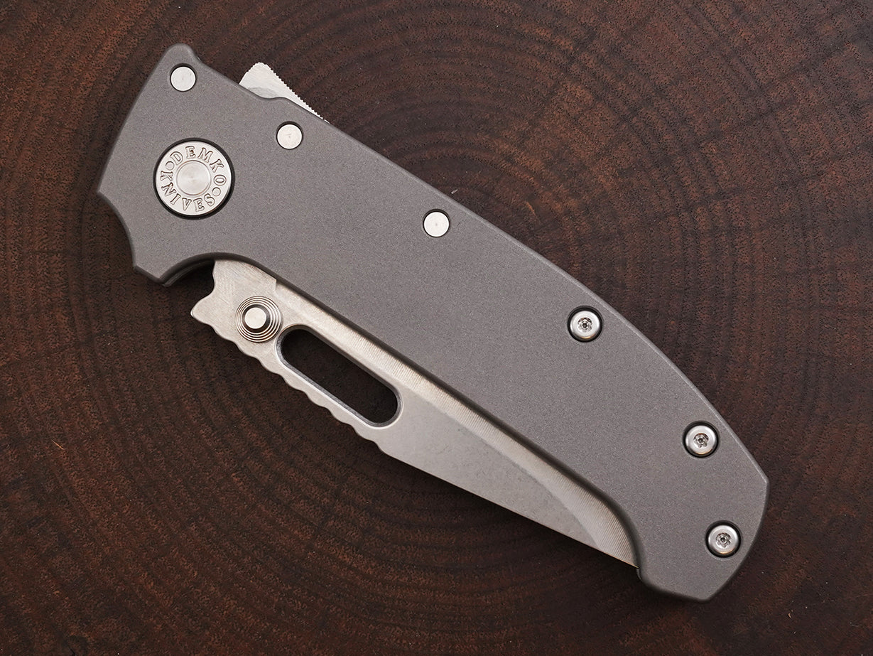 Titanium Scales for Demko AD20 - Straight Grip
