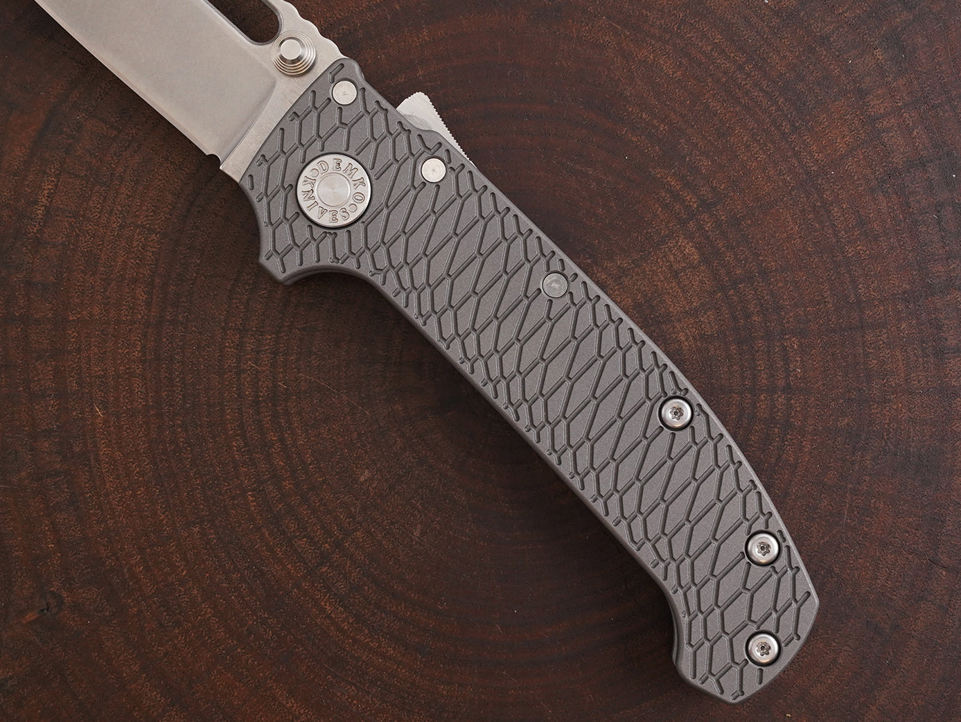 Titanium Hexi Scales for Demko AD20 - Straight Grip
