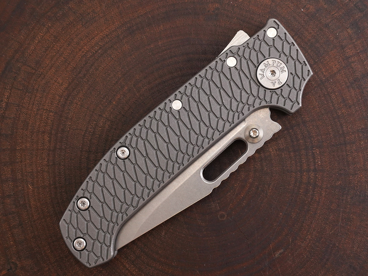 Titanium Hexi Scales for Demko AD20 - Straight Grip