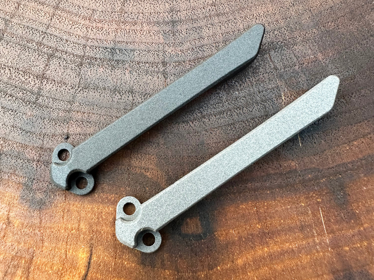 Titanium Pocket Clip for Spyderco Knives - Slim Tanto