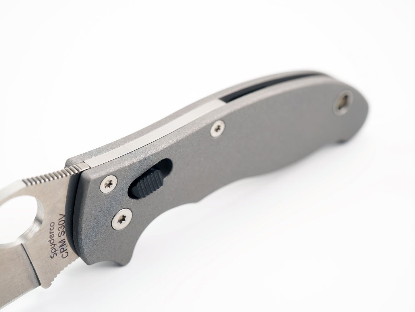 Titanium Scales for Spyderco Manix 2