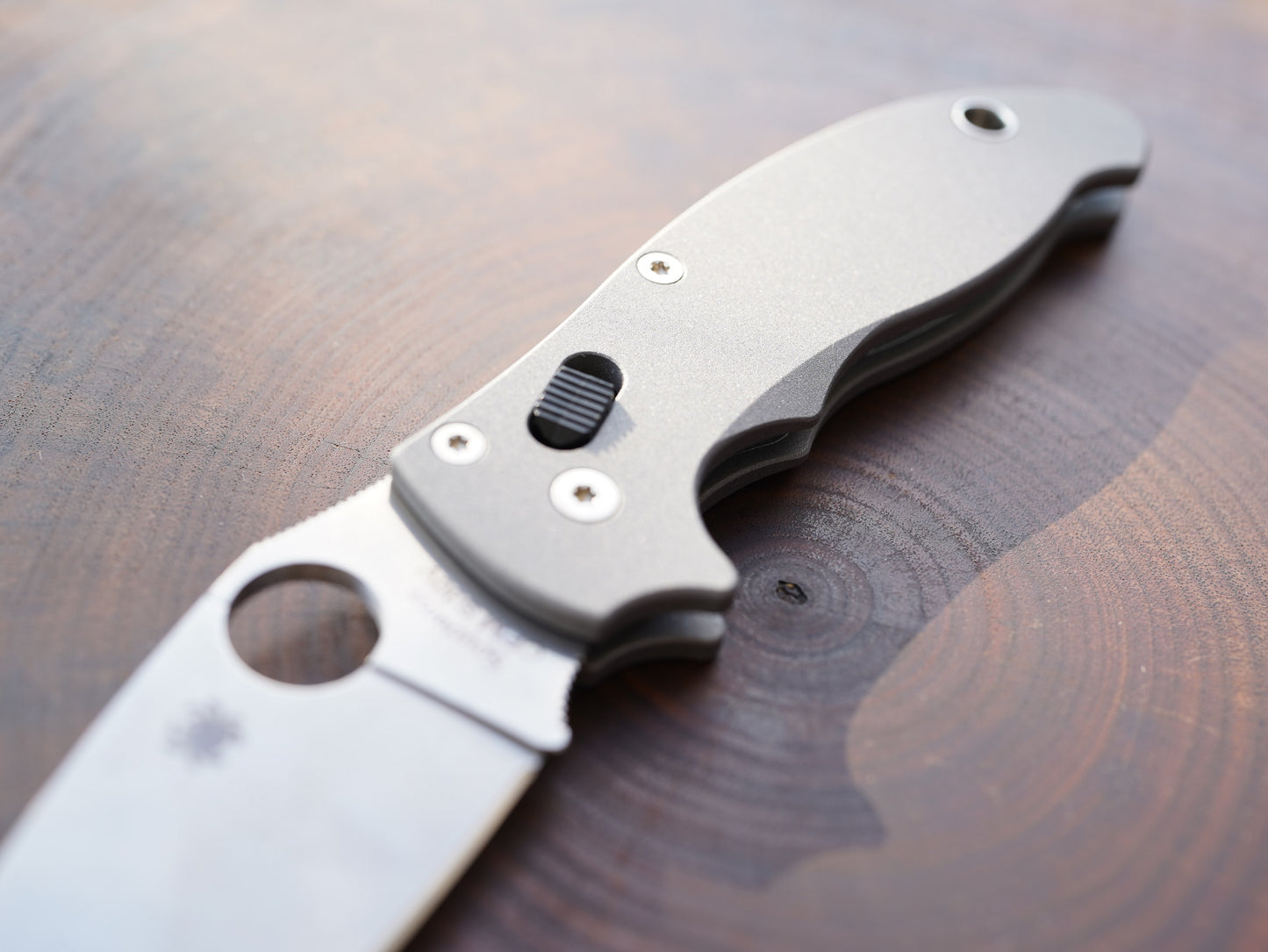 Titanium Scales for Spyderco Manix 2