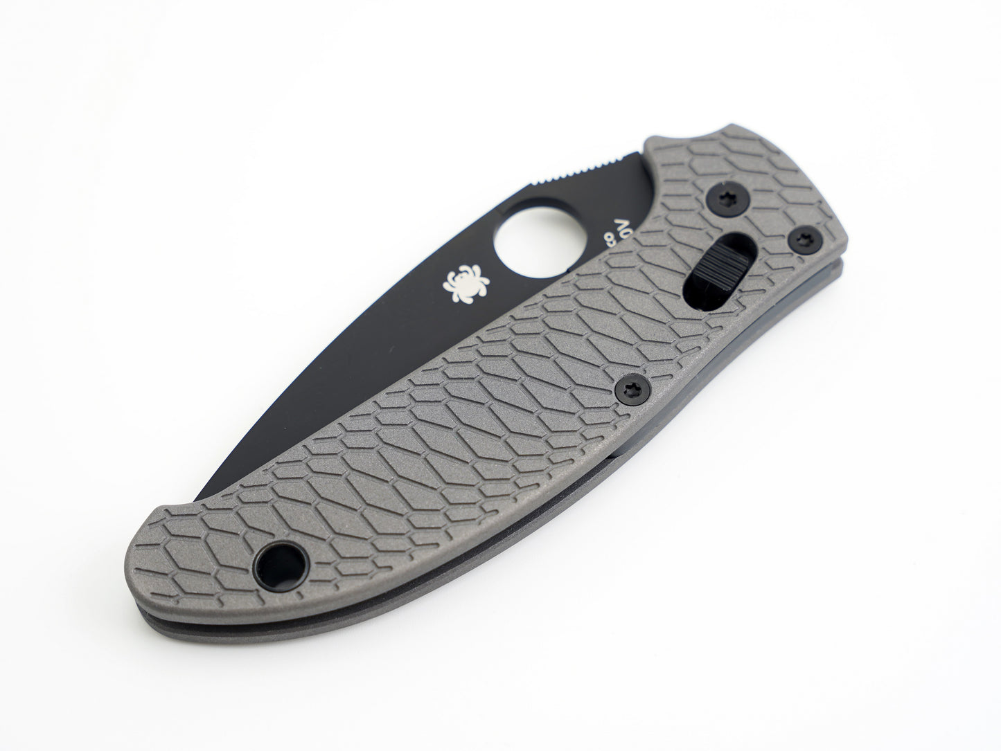 Titanium Hexi Scales for Spyderco Manix 2 - Skinny