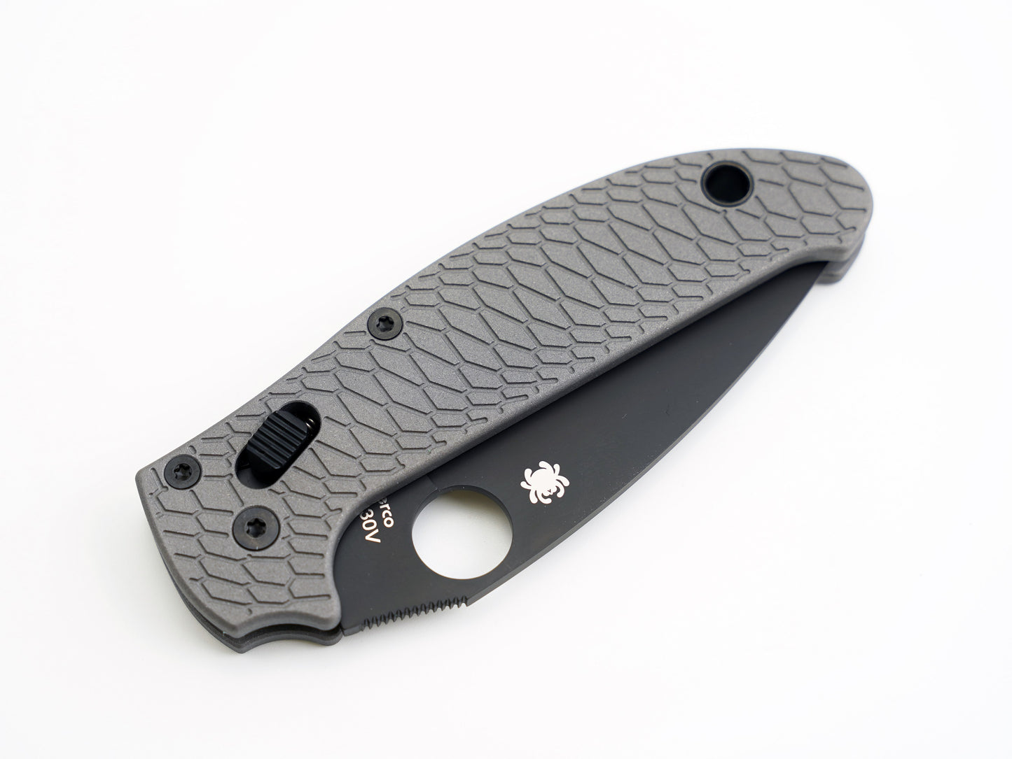 Titanium Hexi Scales for Spyderco Manix 2 - Skinny