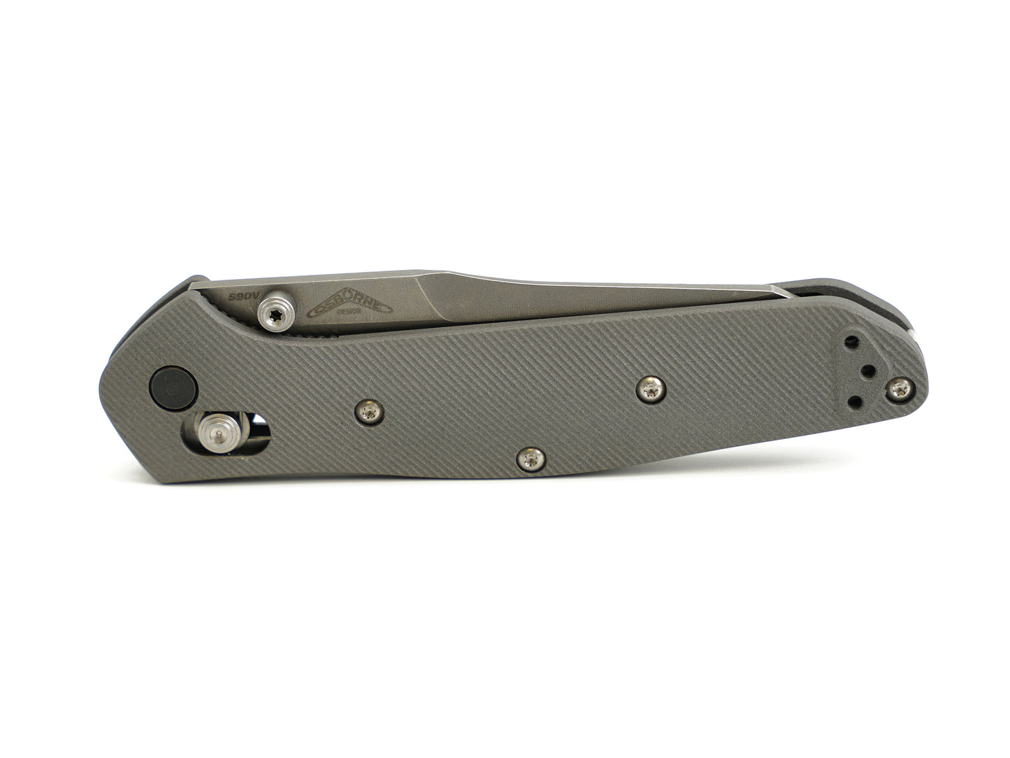 Titanium Hatch Scales for Benchmade Osborne 940 Series - AB