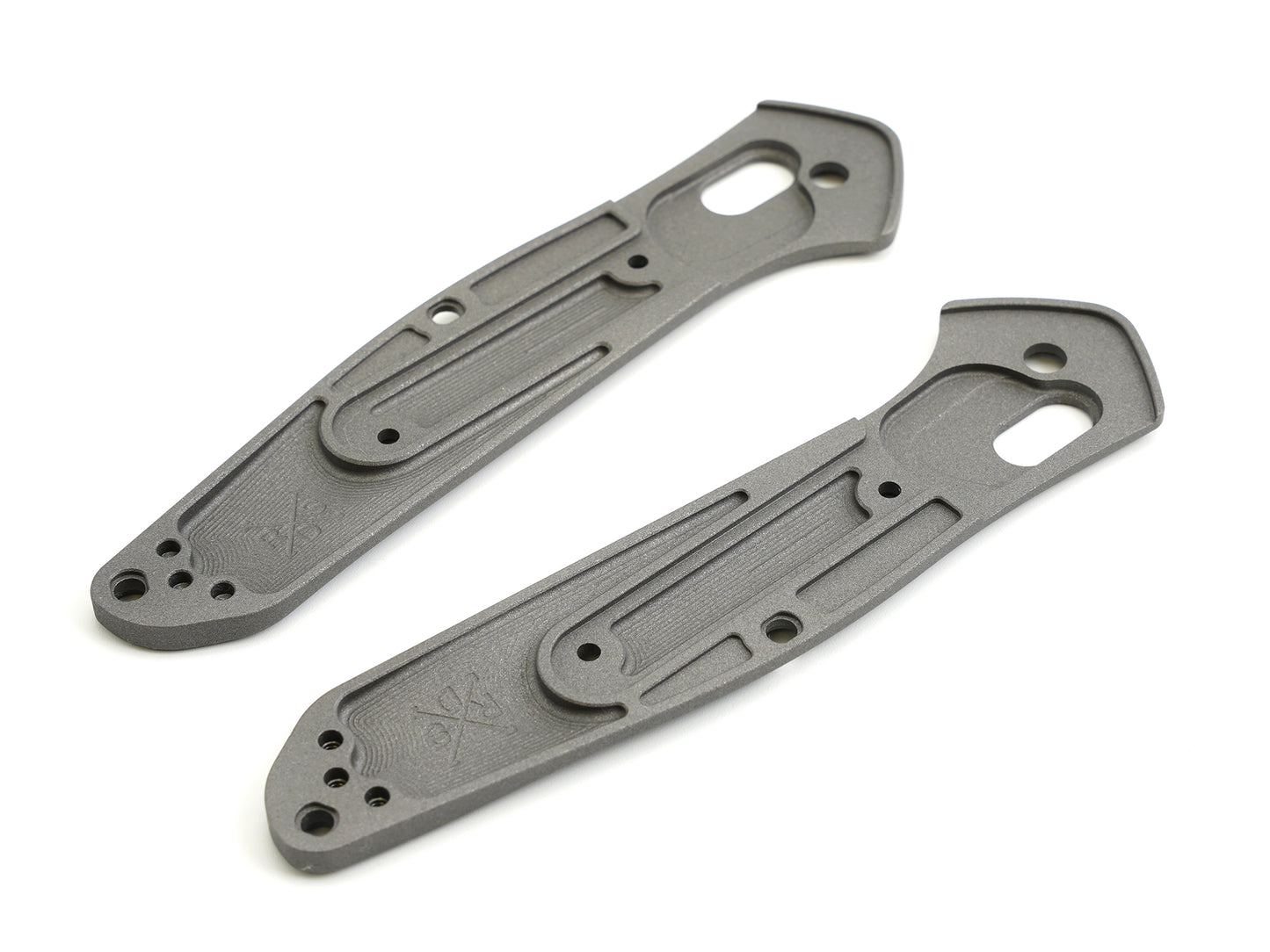 Titanium Hatch Scales for Benchmade Osborne 940 Series - AB