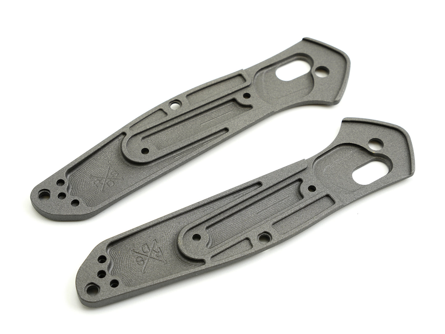 Titanium Mollusk Scales for Benchmade Osborne 940 Series - AB