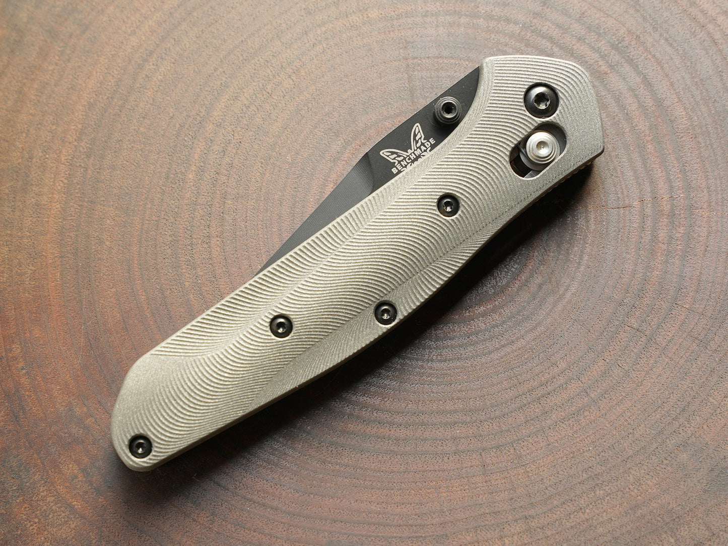Titanium Mollusk Scales for Benchmade Osborne 940 Series - AB