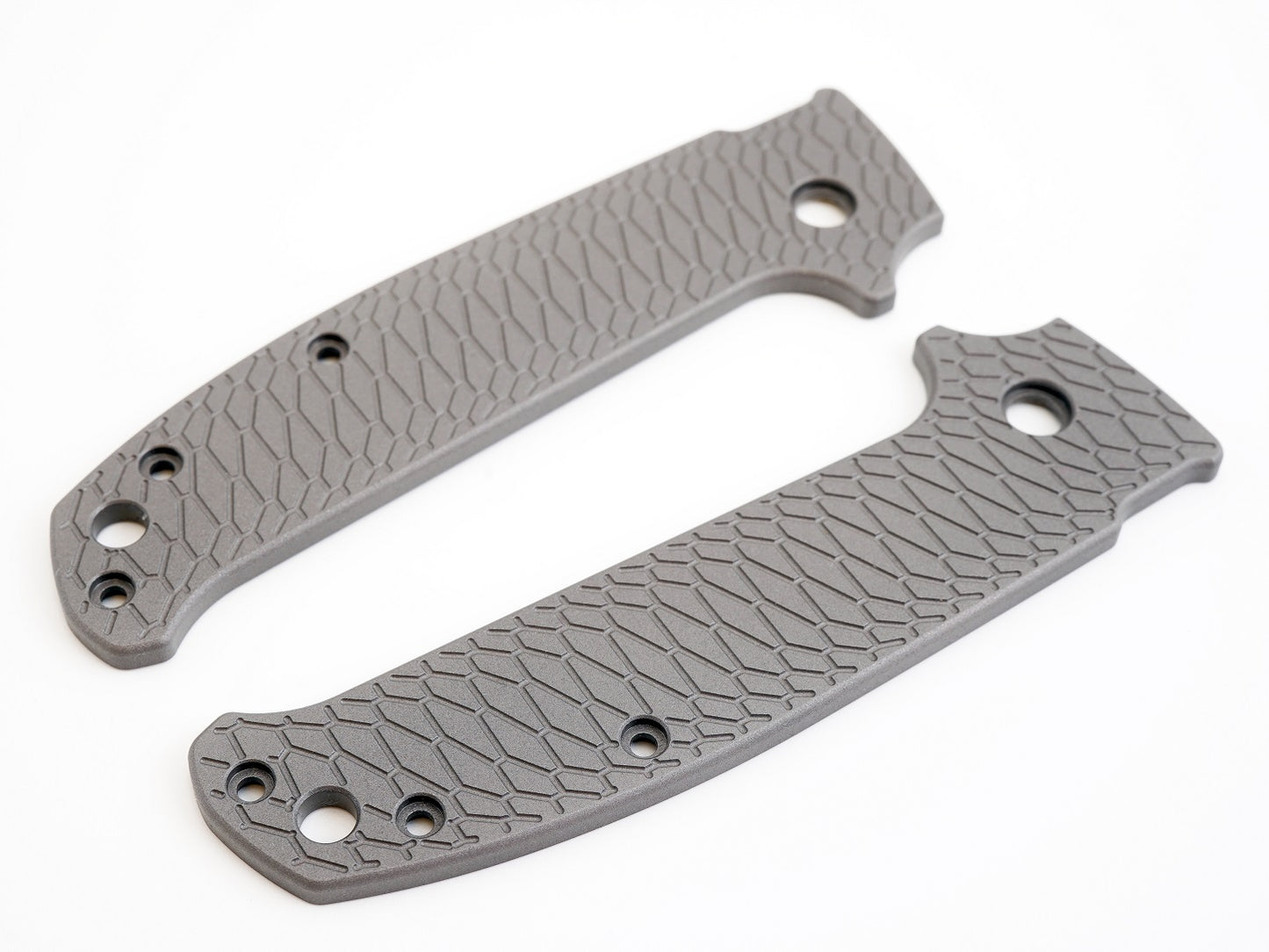 Titanium Hexi Scales for Demko AD20.5 - Straight Handle