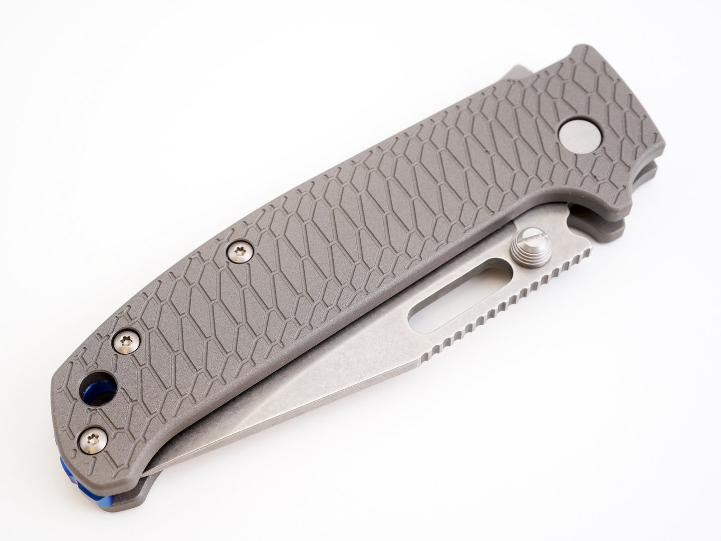 Titanium Hexi Scales for Demko AD20.5 - Straight Handle