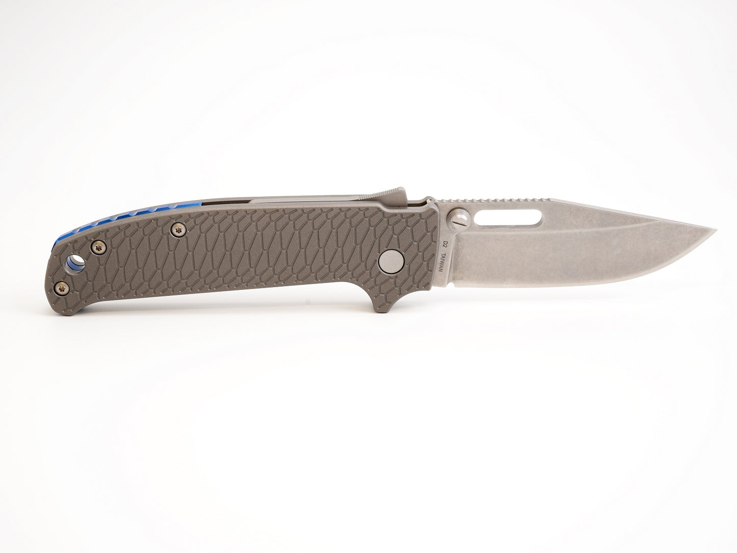 Titanium Hexi Scales for Demko AD20.5 - Straight Handle