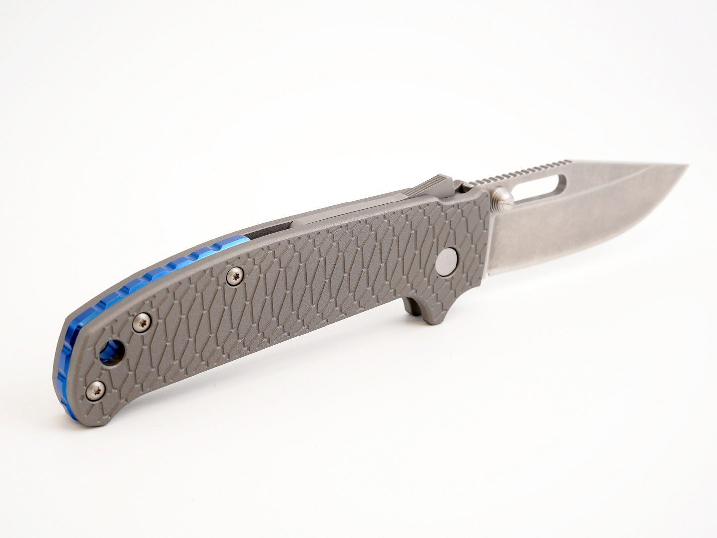 Titanium Hexi Scales for Demko AD20.5 - Straight Handle