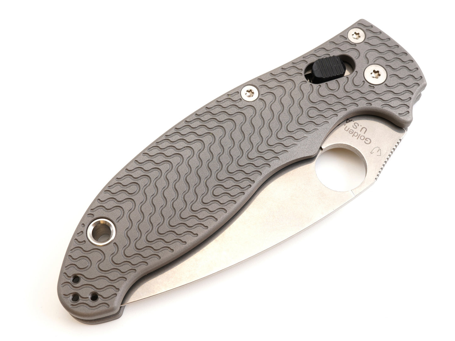 Titanium Critter Scales for Spyderco Manix 2