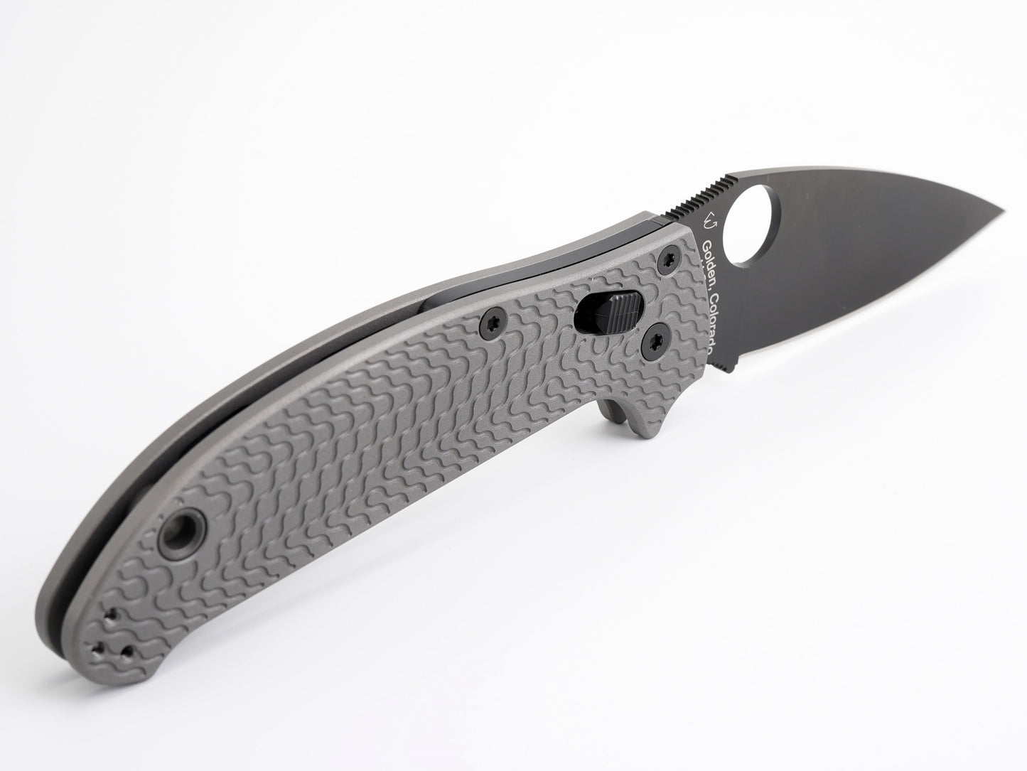 Titanium Critter Scales for Spyderco Manix 2 - Skinny