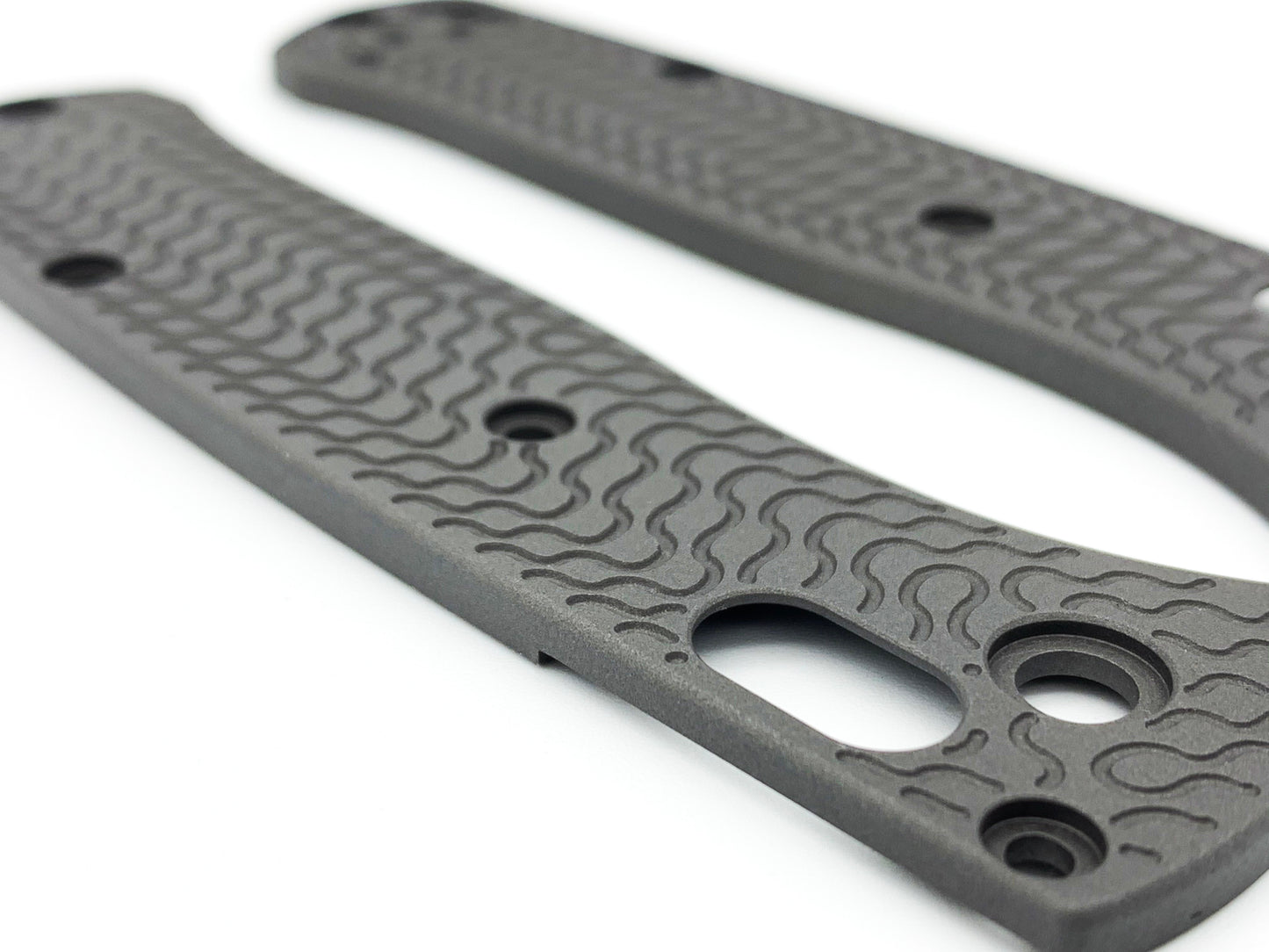 Titanium Critter Scales for Benchmade Mini Bugout 533