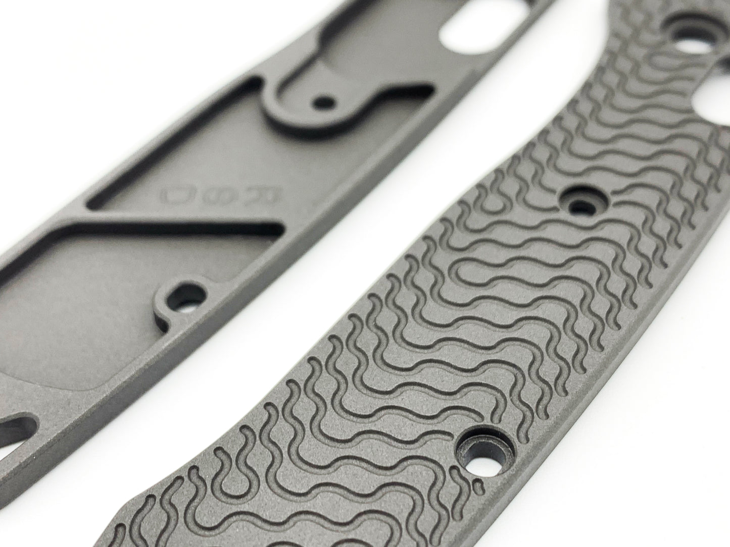 Titanium Critter Scales for Benchmade Mini Bugout 533