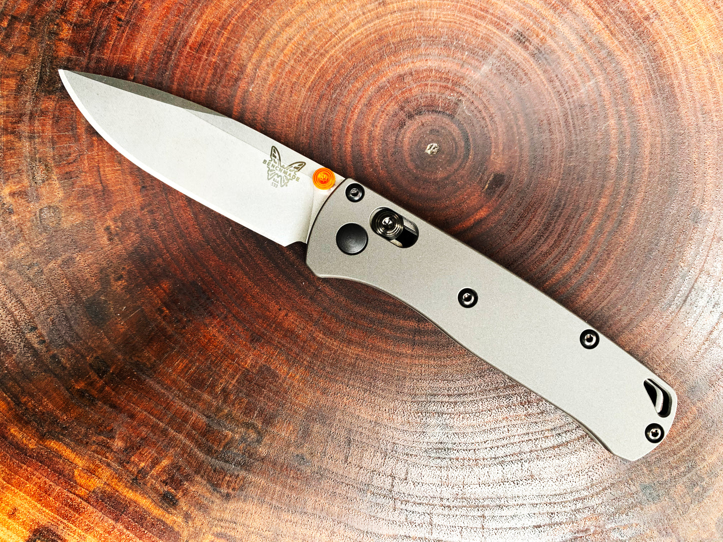Titanium Scales for Benchmade Mini Bugout 533