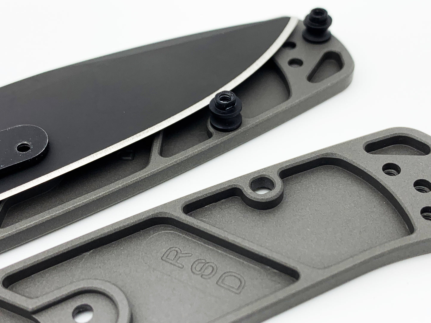 Titanium Scales for Benchmade Mini Bugout 533 - No Lanyard