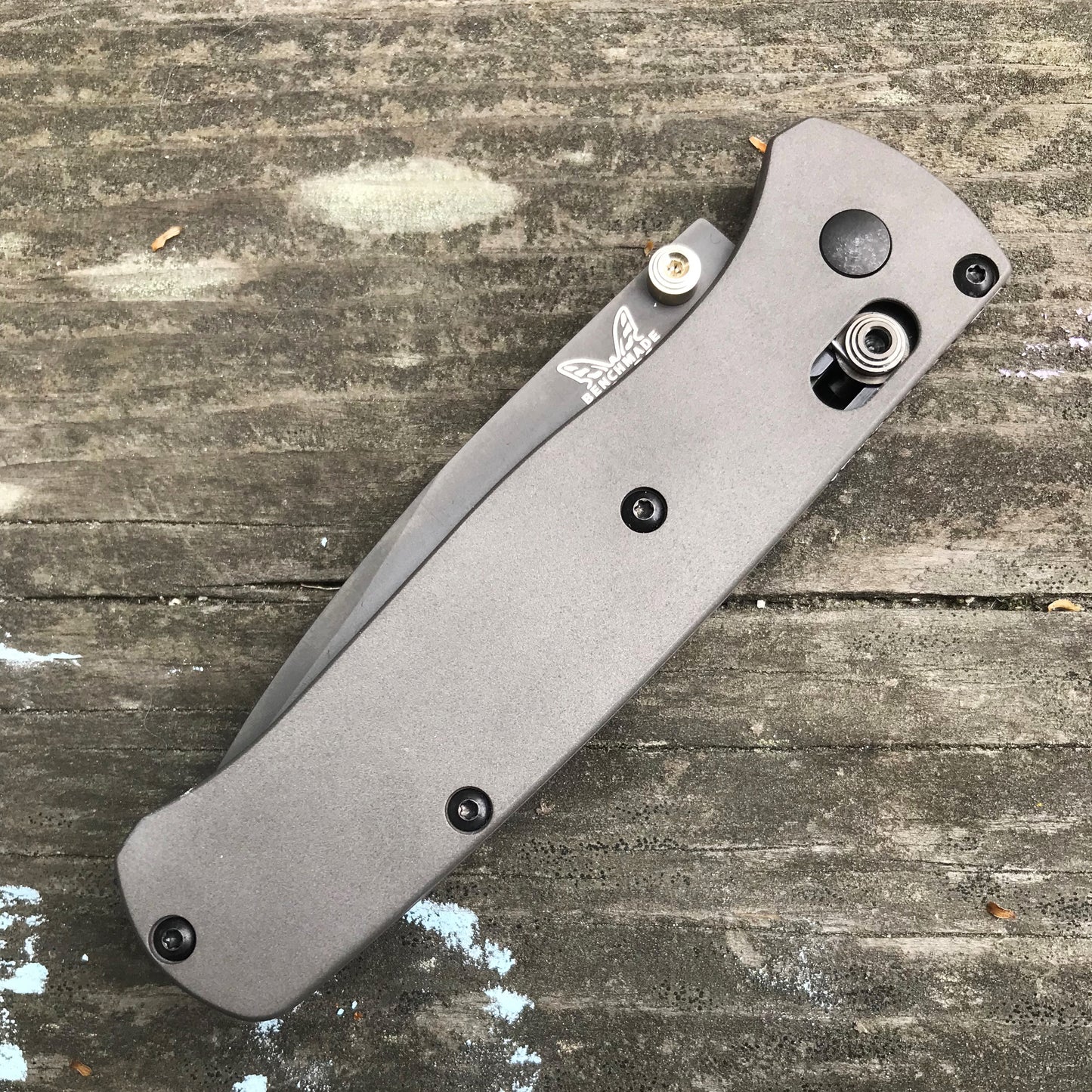Titanium Scales for Benchmade Bugout 535 - No Lanyard
