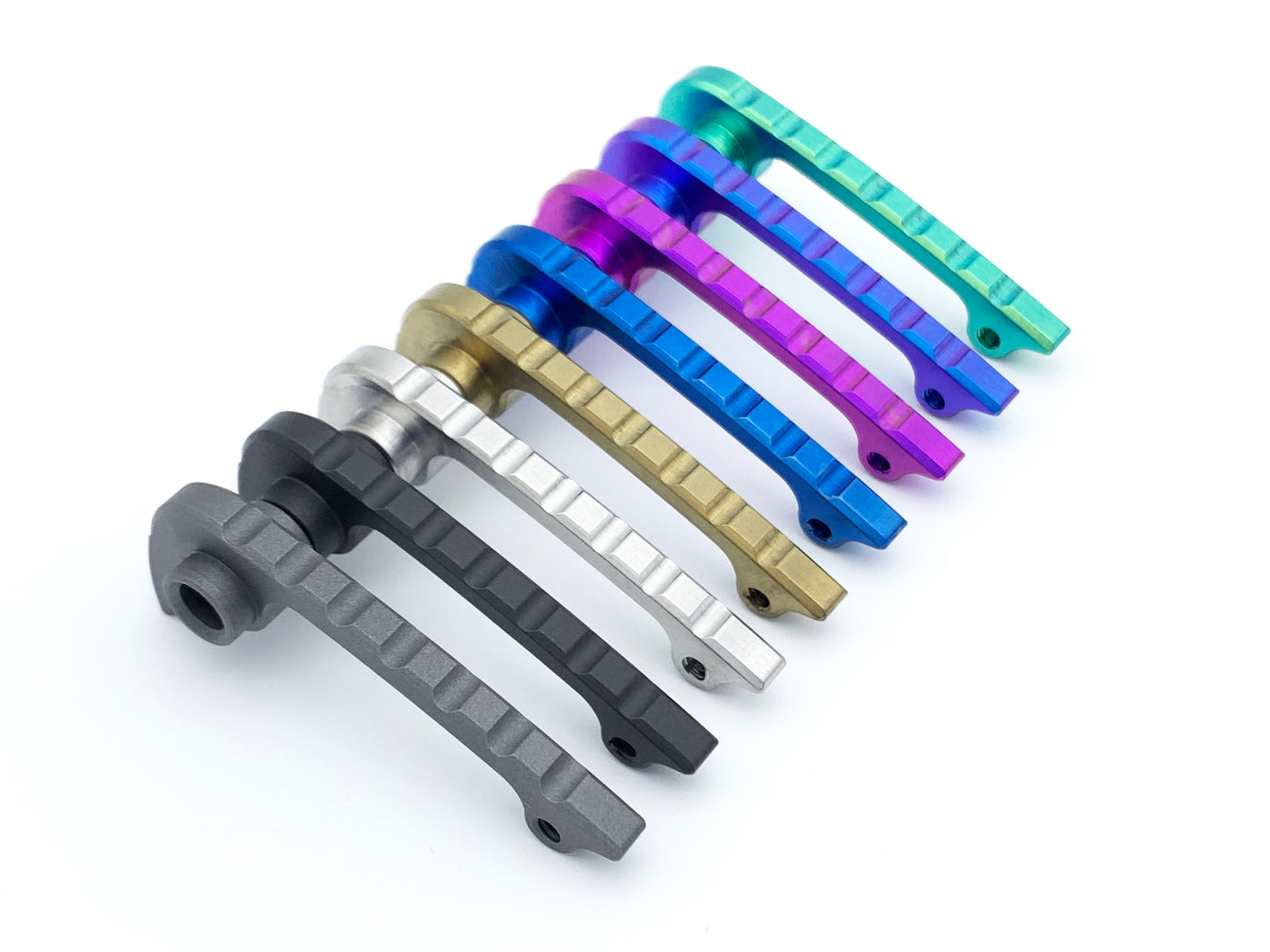 Titanium Gear Backspacer for Spyderco PM2 - Lanyard