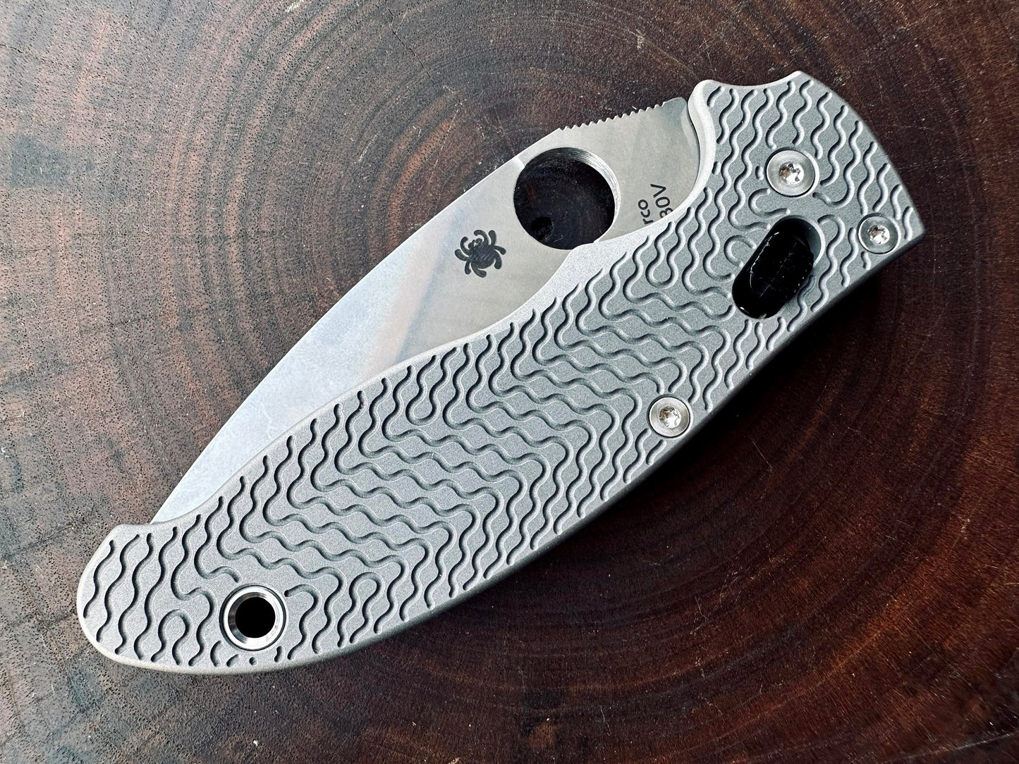 Titanium Critter Scales for Spyderco Manix 2