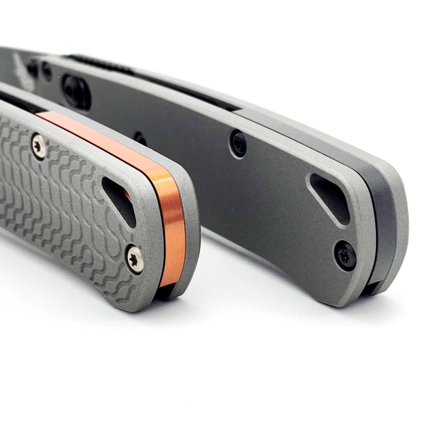 Titanium Flat Backspacer for Benchmade Mini Bugout 533