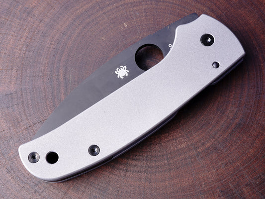 Titanium Scales for Spyderco Shaman - Skinny