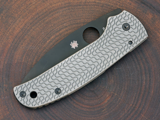 Titanium Critter Scales for Spyderco Shaman - Skinny