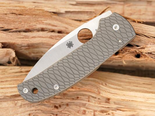 Titanium Hexi Scales for Spyderco Shaman - Skinny