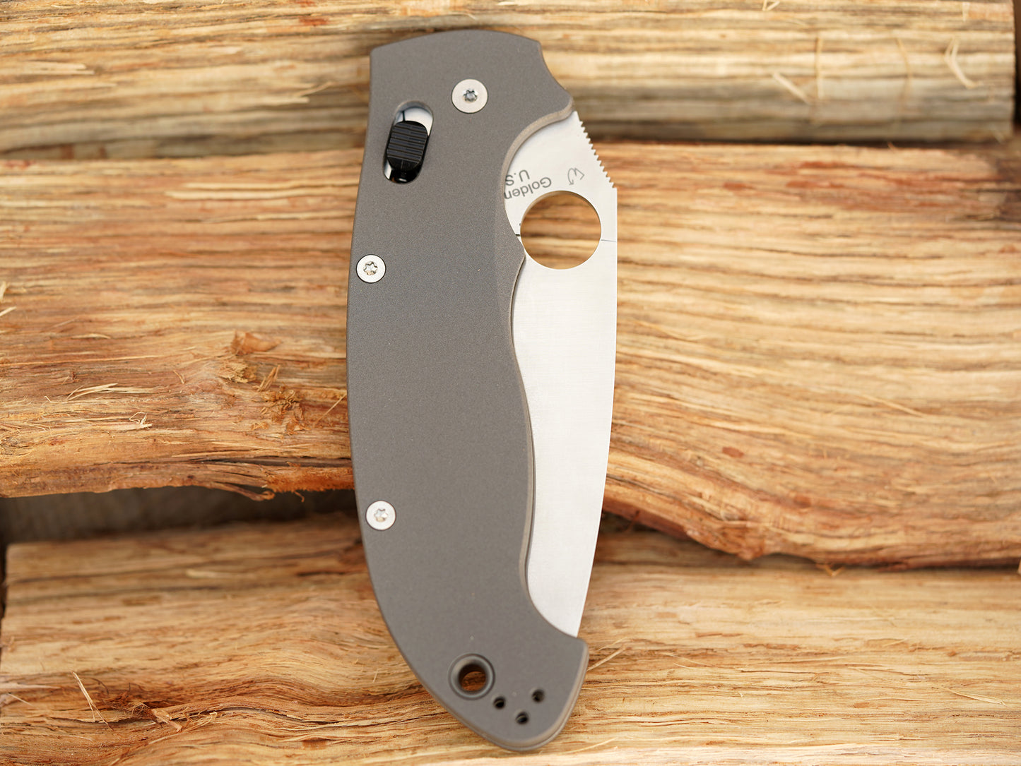 Titanium Scales for Spyderco Manix 2 XL