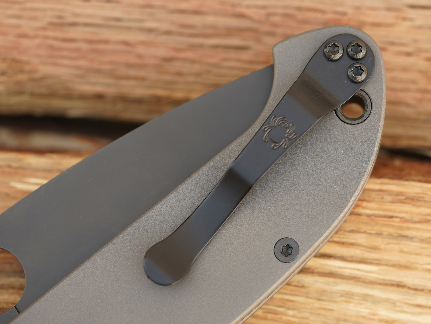 Titanium Scales for Spyderco Manix 2 XL - Skinny