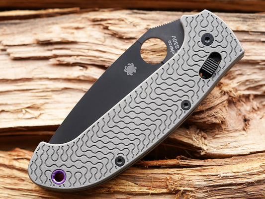 Titanium Critter Scales for Spyderco Manix 2 XL - Skinny