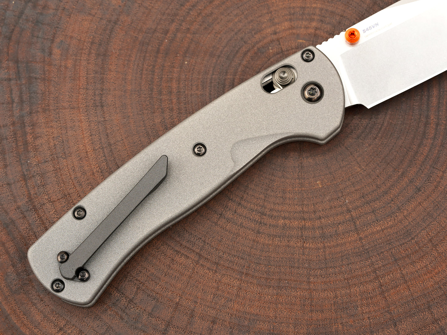 Titanium Scales for Benchmade Taggedout 15535 - No Lanyard
