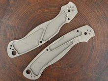 Titanium Hexi Scales for Spyderco Military 2 - Full Liner