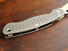 Titanium Hexi Scales for Spyderco Military 2 - Full Liner