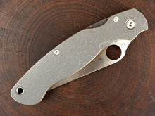 Titanium Scales for Spyderco Military 2 - Full Liner