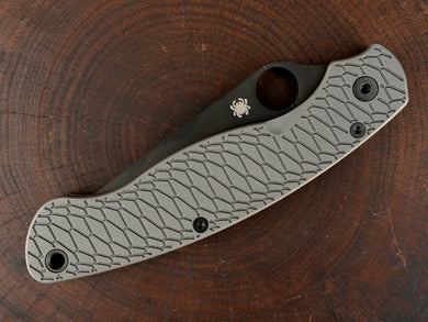 Titanium Hexi Scales for Spyderco Military 2 - Nested Liner