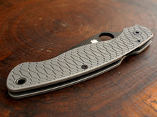 Titanium Hexi Scales for Spyderco Military 2 - Nested Liner