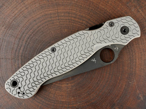 Titanium Critter Scales for Spyderco Military 2 - Nested Liner