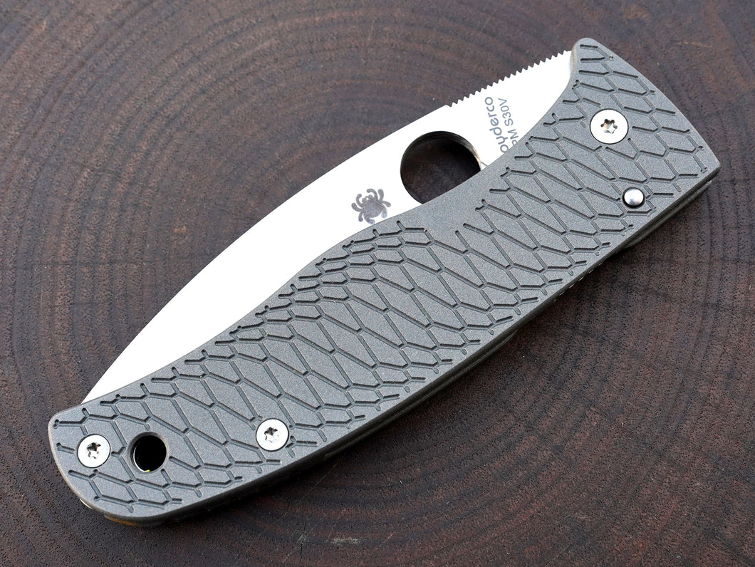 Titanium Hexi Scales for Spyderco Bodacious