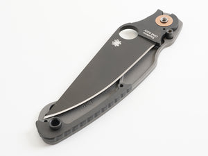 Titanium Gear Backspacer for Spyderco Military 2