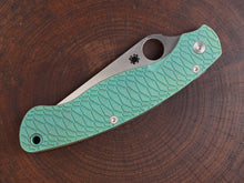 Titanium Rusted Anodized Hexi Scales for Spyderco Military 2 - Full Liner