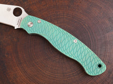 Titanium Rusted Anodized Hexi Scales for Spyderco Military 2 - Full Liner