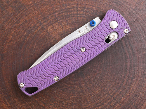 Titanium Rusted Anodized Critter Scales for Benchmade Bugout